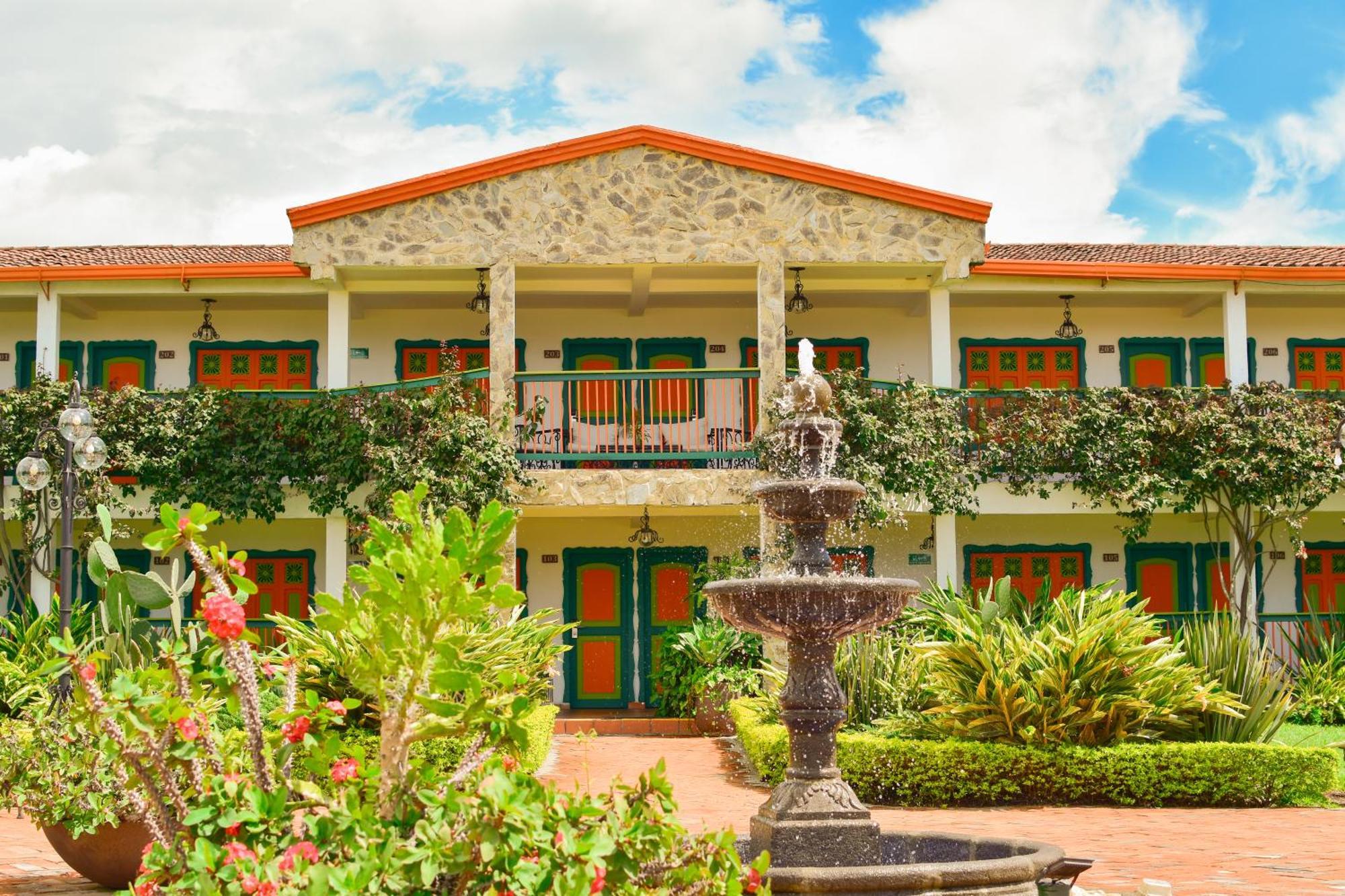 Hotel Campestre Cafe Cafe Montenegro Exterior foto